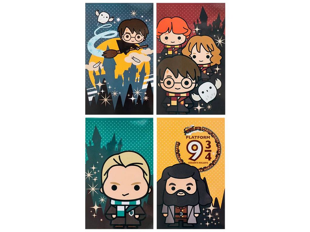 Блокнот-планшет A6, 50 аркушів, Harry Potter, Kite