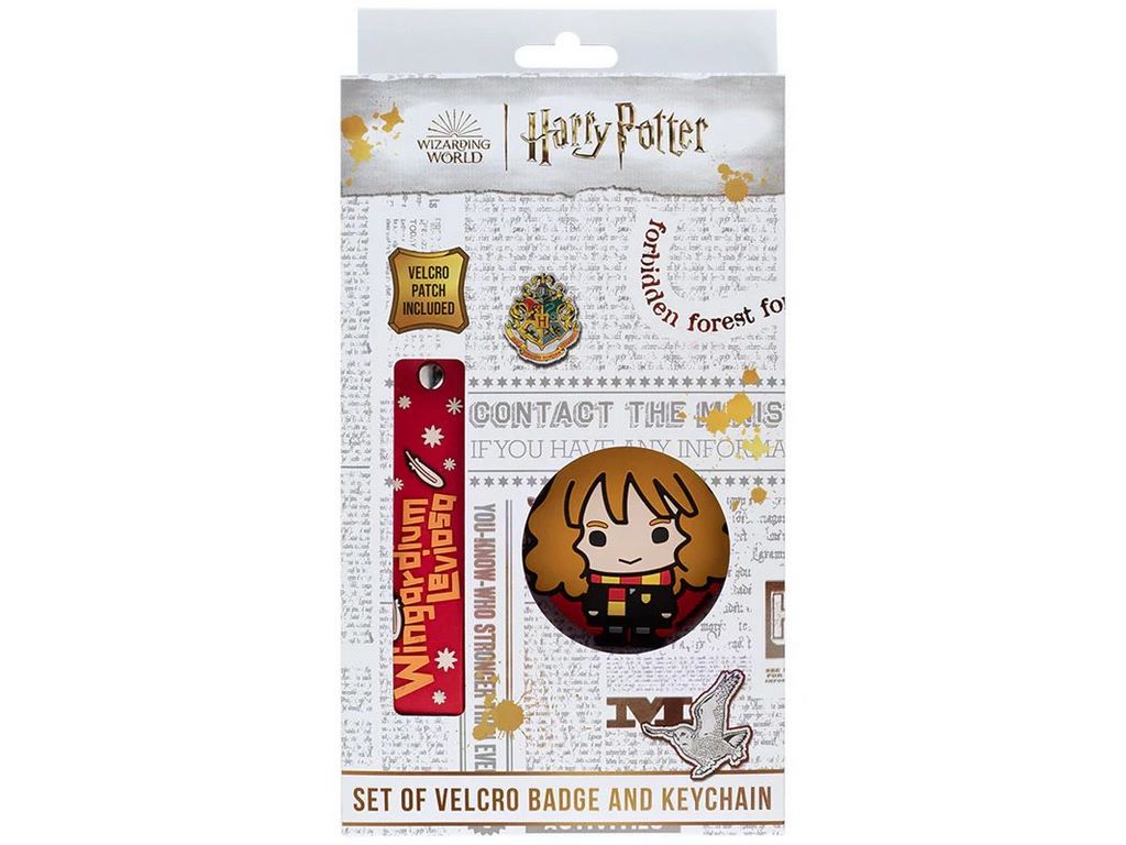 Набір бейдж на липучці та підвіска, 2 штуки, Harry Potter, Kite