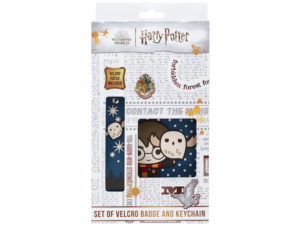 Набір бейдж на липучці та підвіска, 2 штуки, Harry Potter, Kite