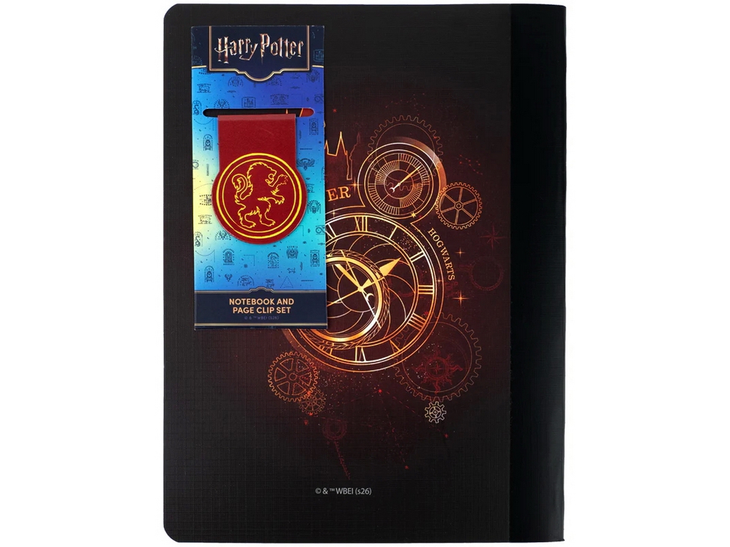 Блокнот А5 с магнитной закладкой Harry Potter Kite HP26-192, в клинке, 60 листов