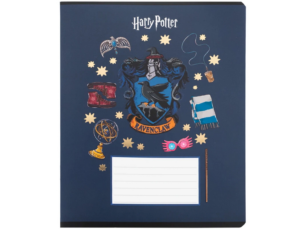Зошит шкільний Kite Harry Potter, 12 аркушів, клітинка, 5 видів (ціна за 1шт), Kite