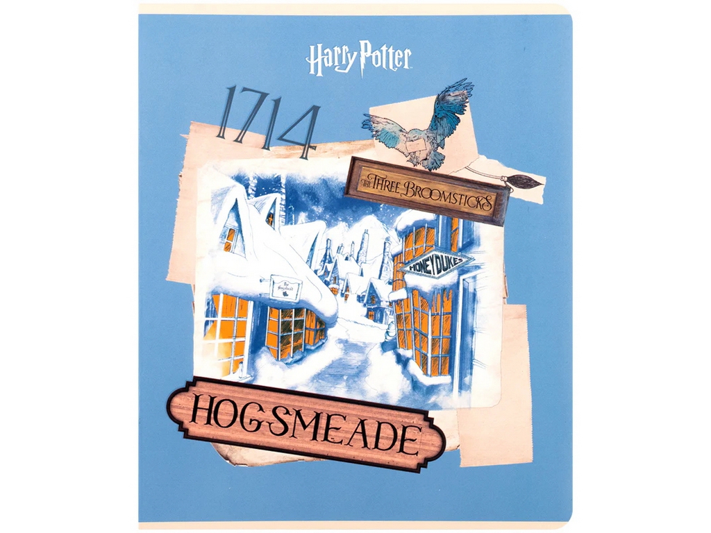Зошит у клітинку Harry Potter Kite HP26-238, 24 аркуша, мікс видів, ціна за 1 шт
