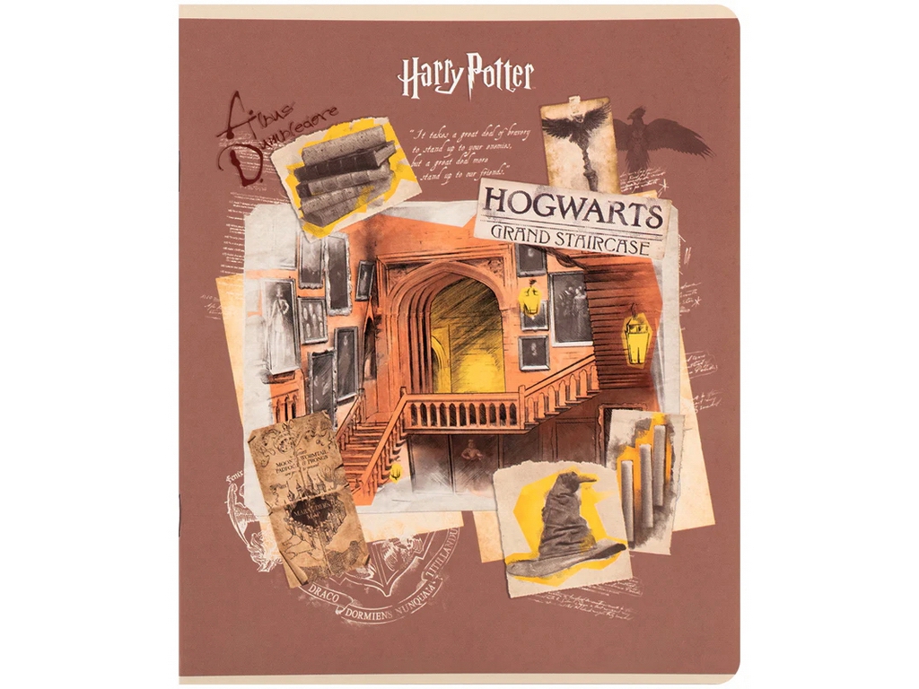 Зошит у клітинку Harry Potter Kite HP26-238, 24 аркуша, мікс видів, ціна за 1 шт