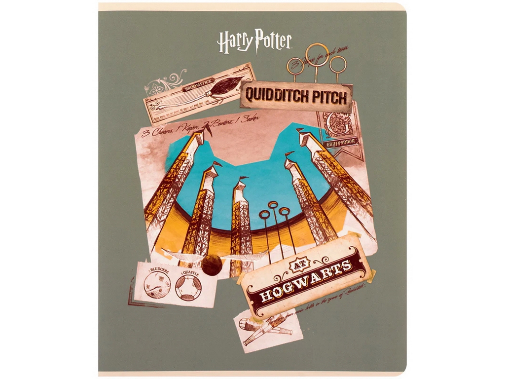 Зошит у клітинку Harry Potter Kite HP26-238, 24 аркуша, мікс видів, ціна за 1 шт