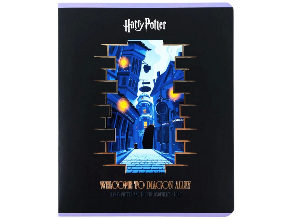 Зошит у клітинку Harry Potter Kite HP26-259, 48 аркушів, мікс видів, ціна за 1 шт
