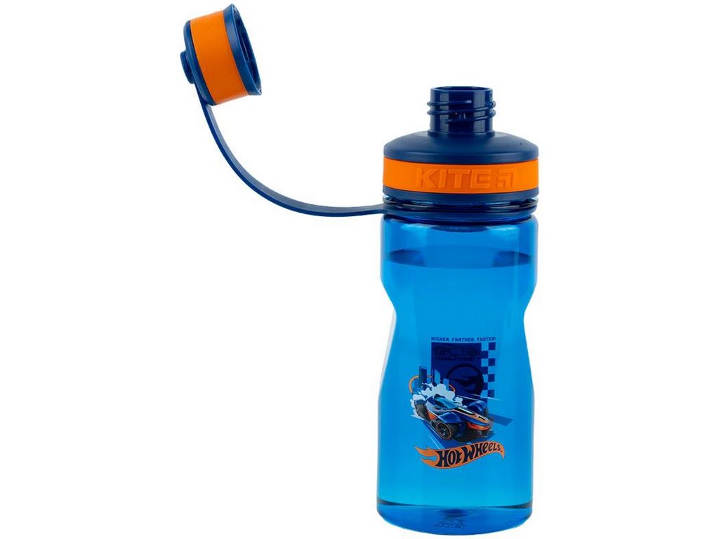 Бутылочка для воды 500 мл, Hot Wheels, Kite