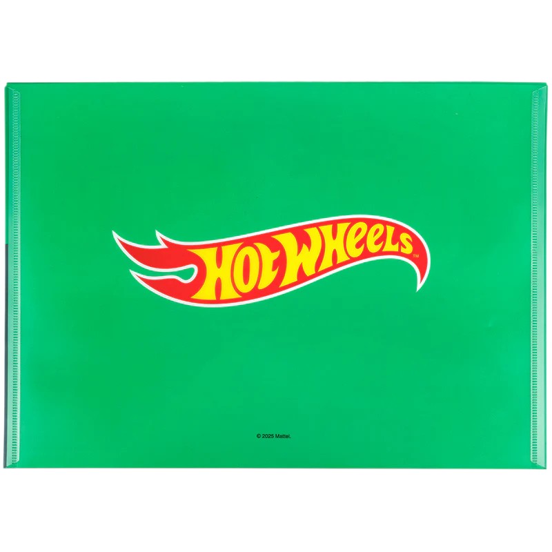 Папка на кнопці Kite Hot Wheels HW25-244, формат A4, поліпропілен, Kite