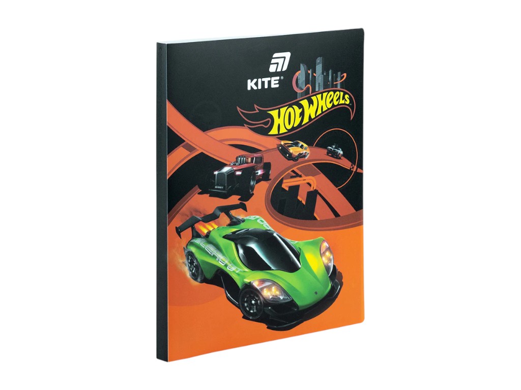 Дисплей-книга Hot Wheels HW25-249, A4, 20 файлів, Kite