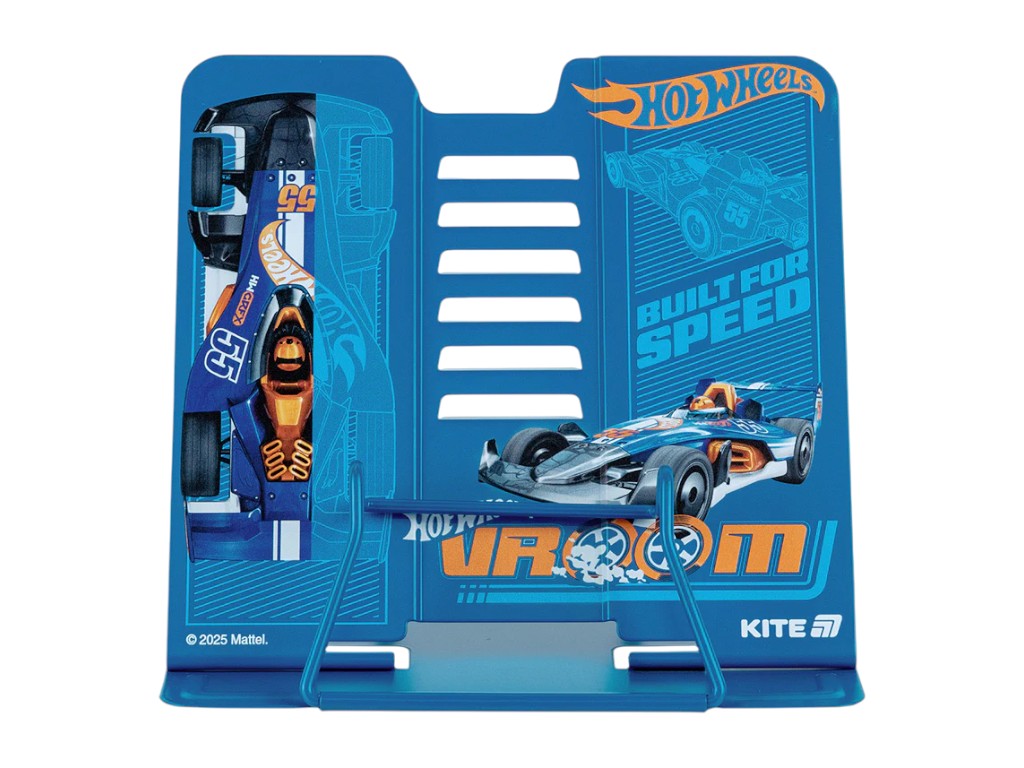 Подставка для книг регулируемая Hot Wheels металлическая, Kite