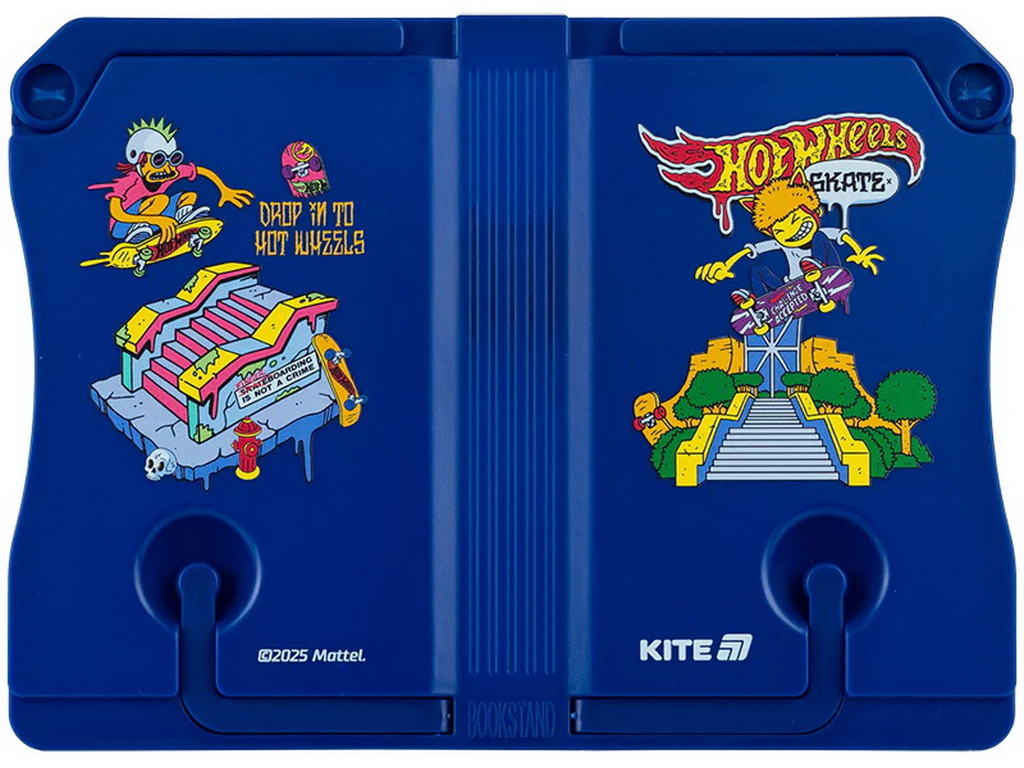 Подставка для книг пластиковая Hot Wheels Skate, Kite