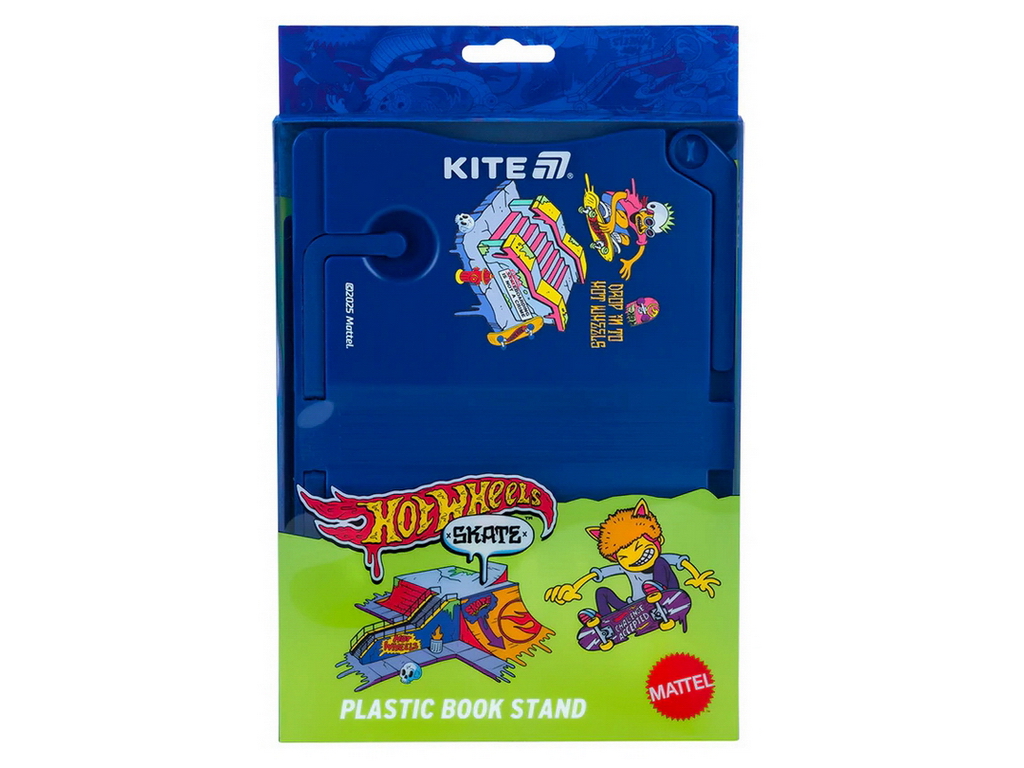 Подставка для книг пластиковая Hot Wheels Skate, Kite