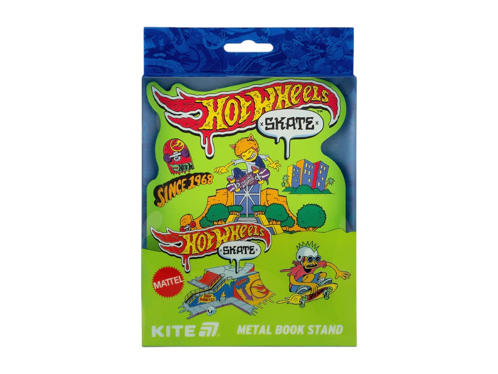 Підставка для книг регульована Hot Wheels металева, Kite