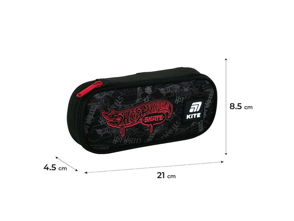 Пенал Hot Wheels Skate, Kite