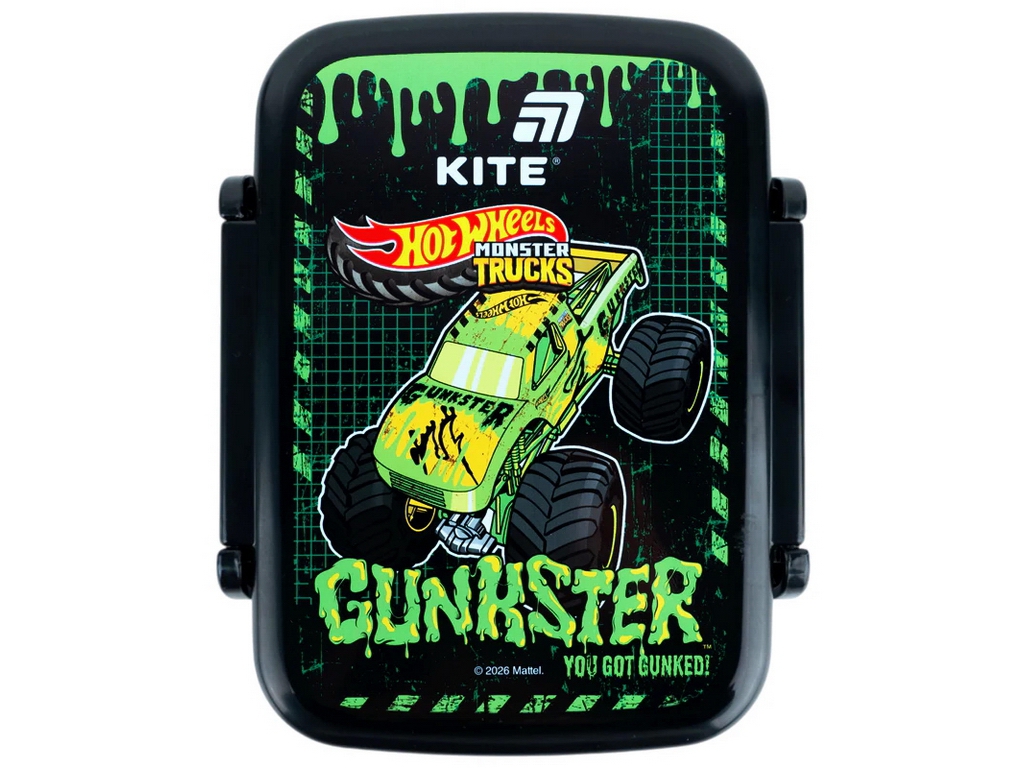 Ланчбокс з перегородкою Kite Hot Wheels Track HW26-160, 420 мл