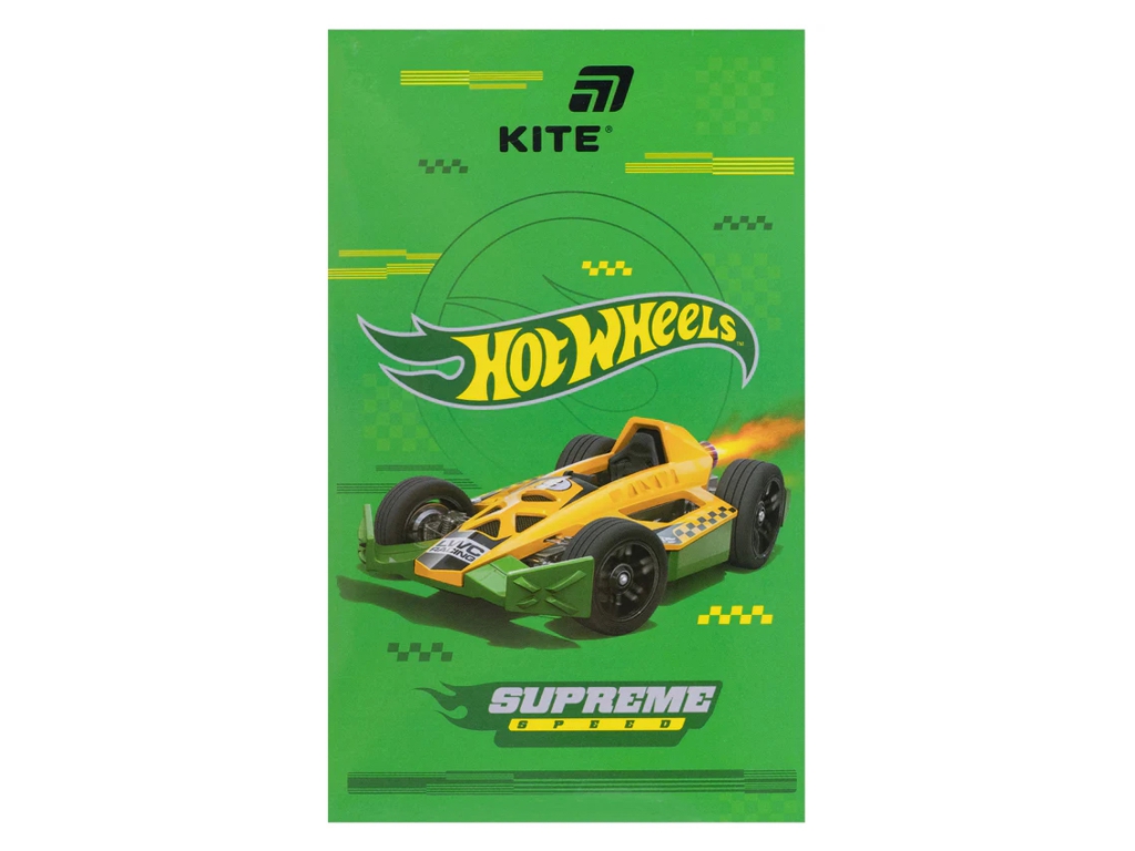 Блокнот-планшет A6, 50 аркушів Hot Wheels, Kite HW26-195