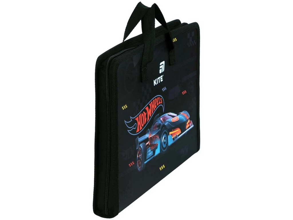 Папка-портфель Hot Wheels, А4, 1 відділення, Kite