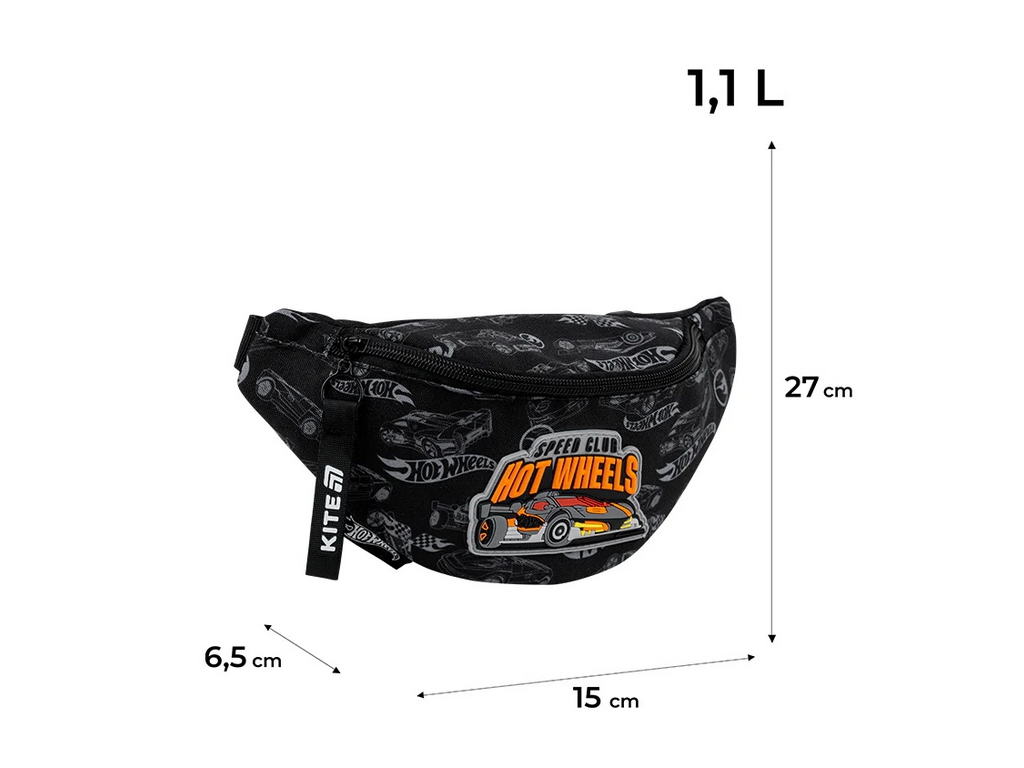 Сумка-бананка дитяча Kite Kids Hot Wheels
