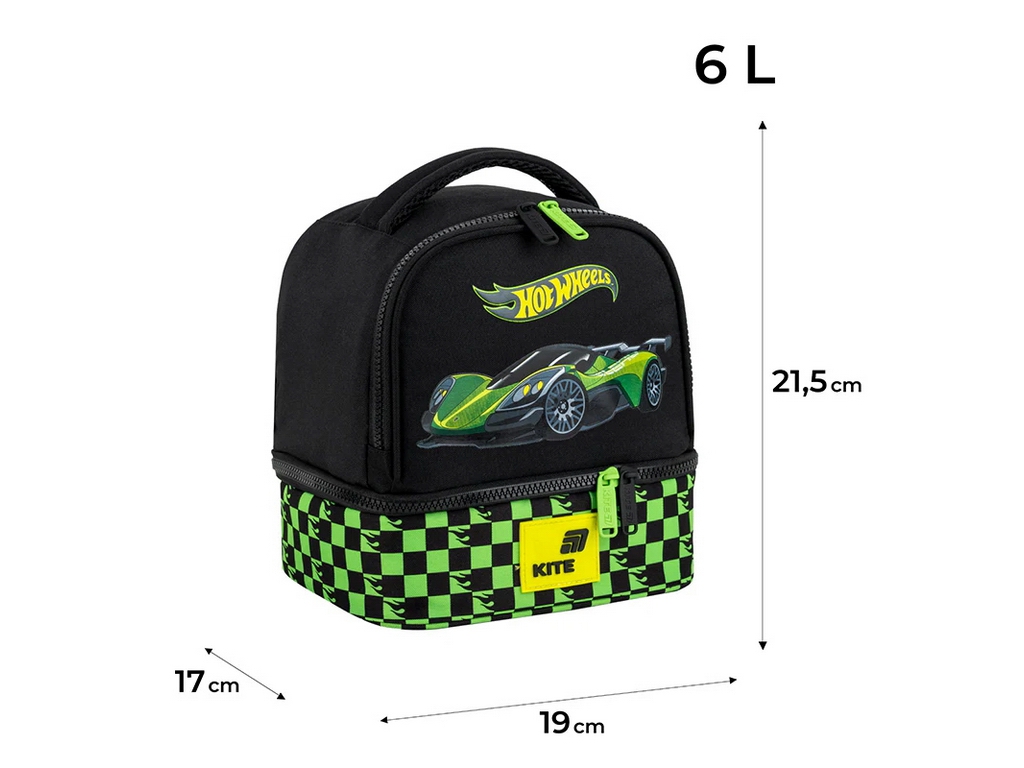 Сумка для ланчу Hot Wheels, Kite HW26-2708
