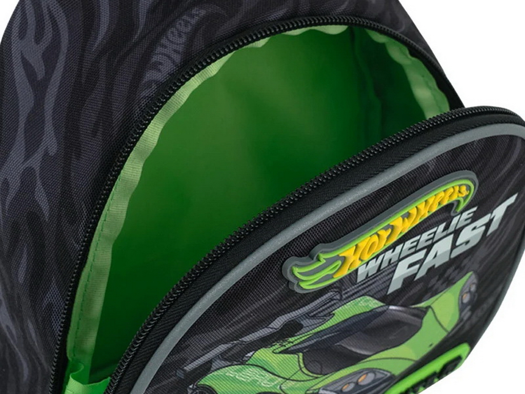 Рюкзак дитячий Kite Kids Hot Wheels, ущільнена спинка