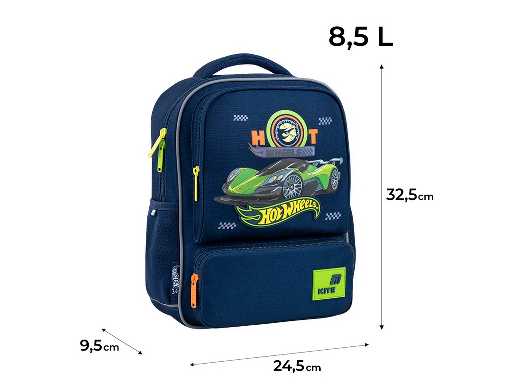 Рюкзак детский дошкольный Kite Kids Hot Wheels HW26-559XS