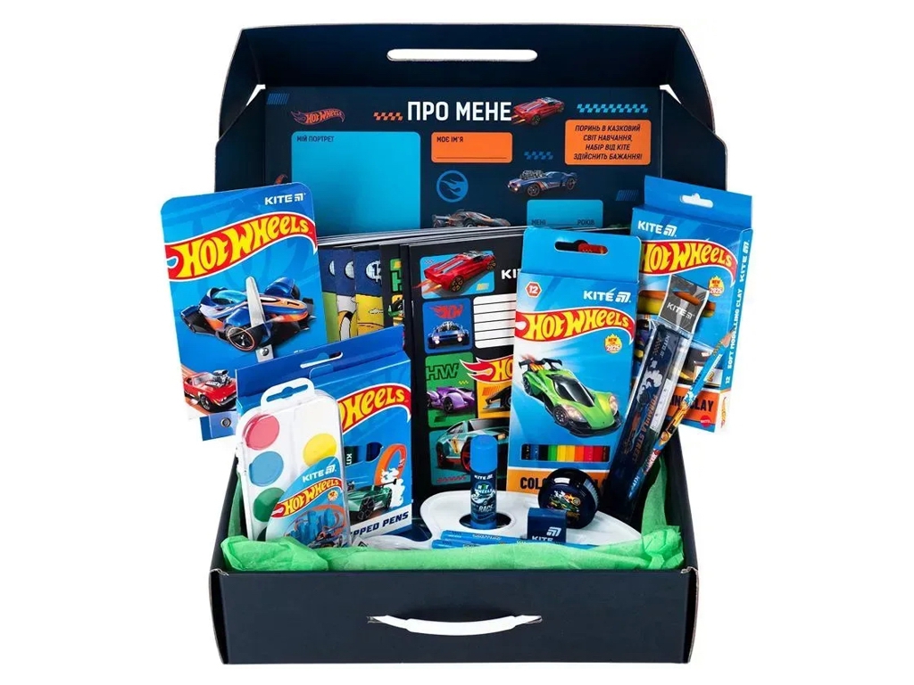 Подарунковий набір до школи Hot Wheels, Kite HW26-S01