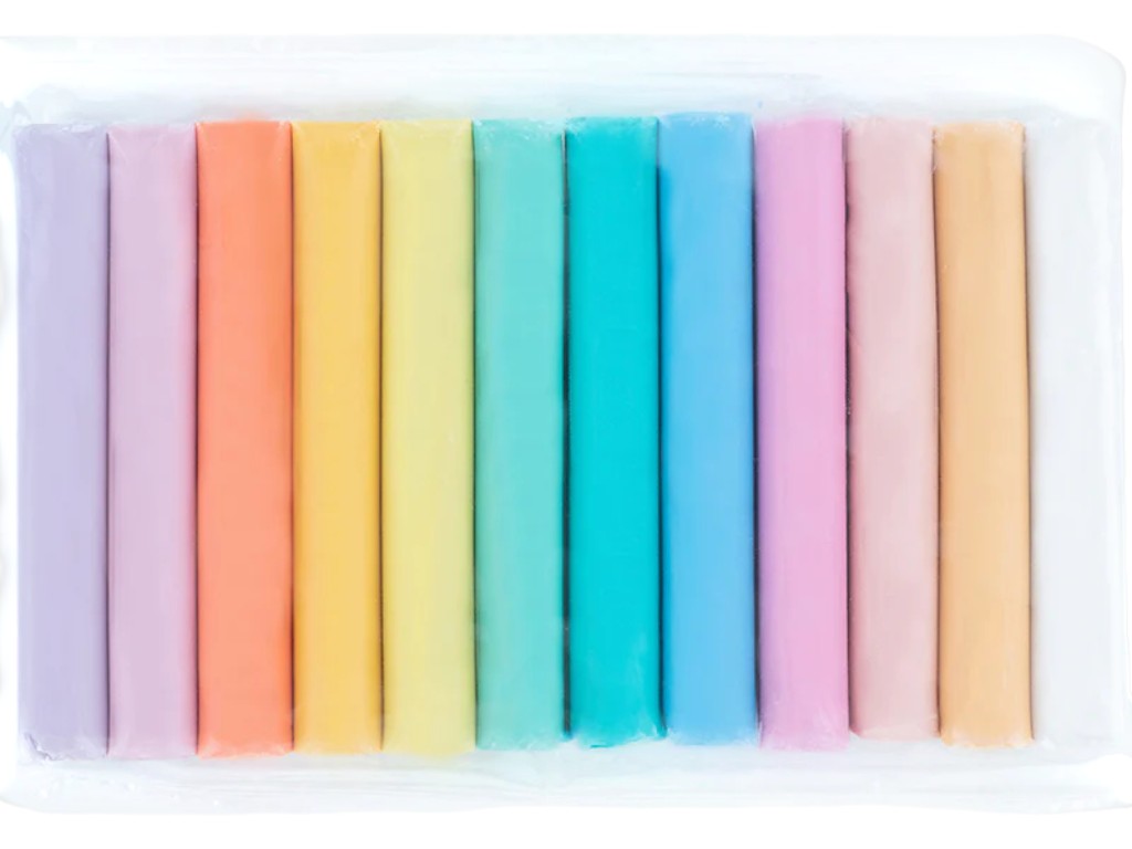 Пластилін восковий Creative Pastel K-086-P,12 кольорів, 200 г, Kite