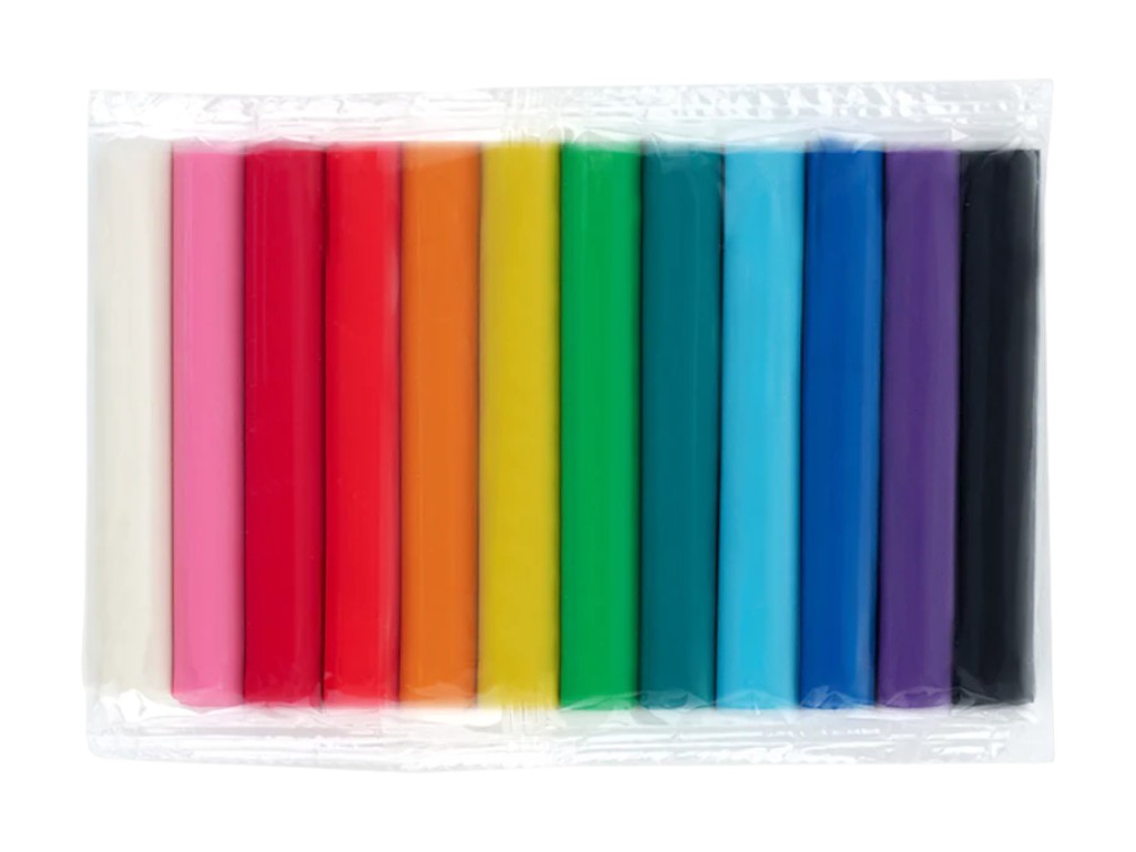 Пластилін восковий Creative K-086, 12 кольорів, Kite K-086