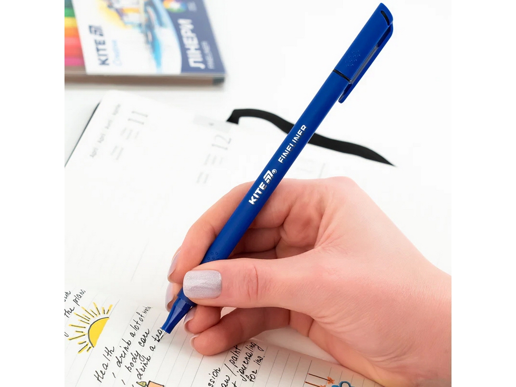 Линеры тонкие Kite Creative K-1165, 24 цвета, линия 0,4 мм, Kite