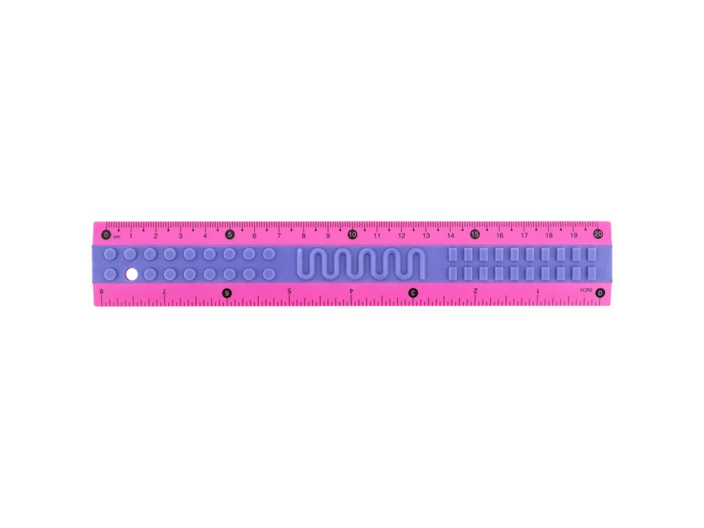 Лінійка пластикова 20см Kite Classic K-1268-1