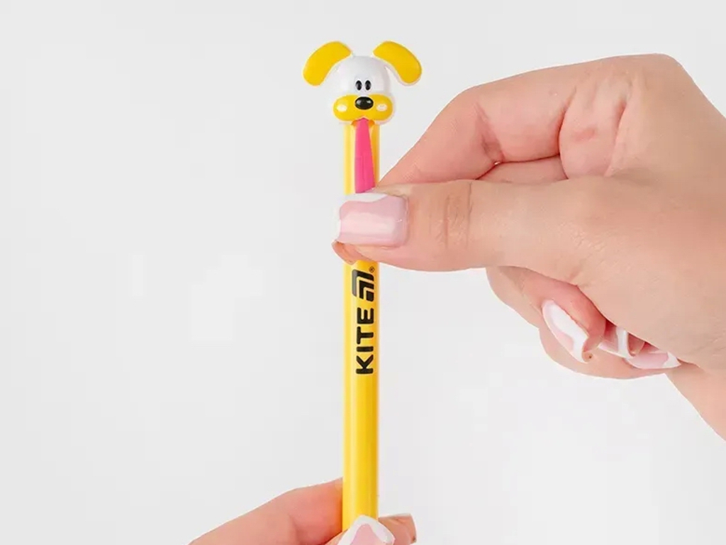 Ручка кулькова автоматична Kite Little puppy K25-028-2, синя
