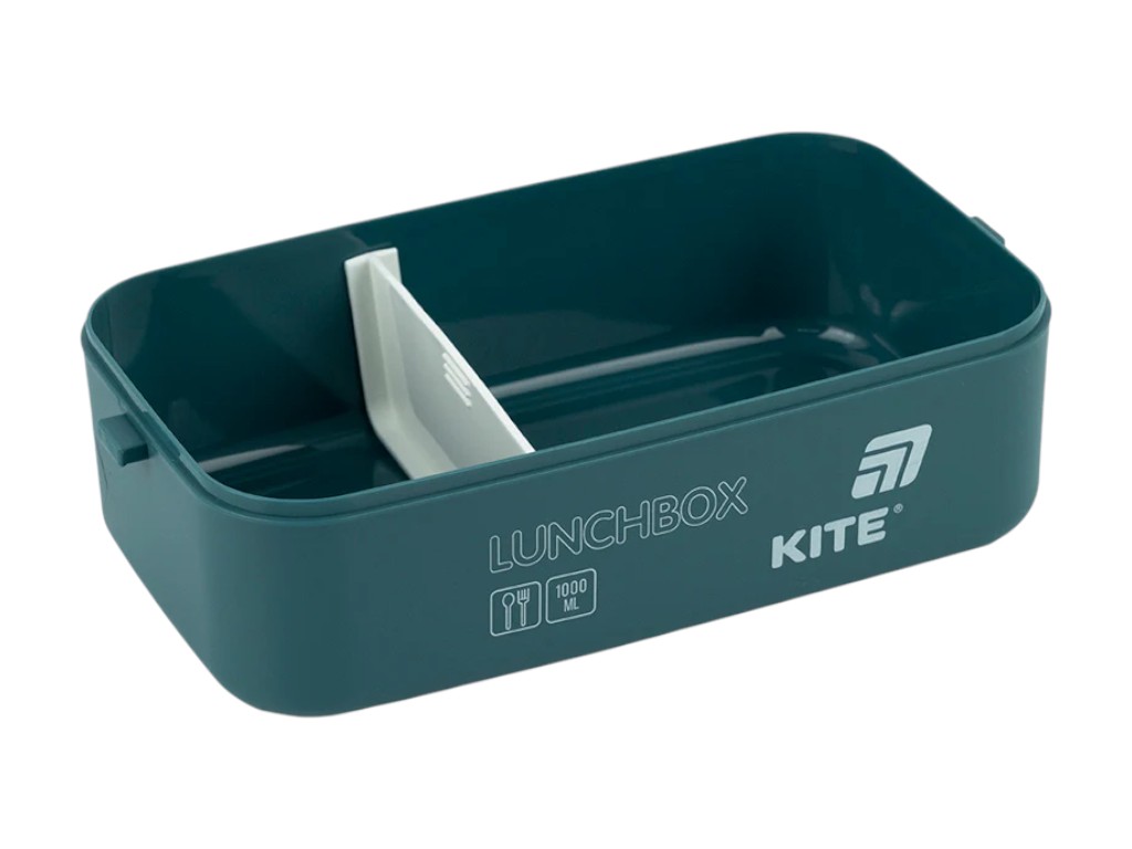 Ланчбокс Kite K25-1183-2, 1000 мл, з ручкою, синій, Kite