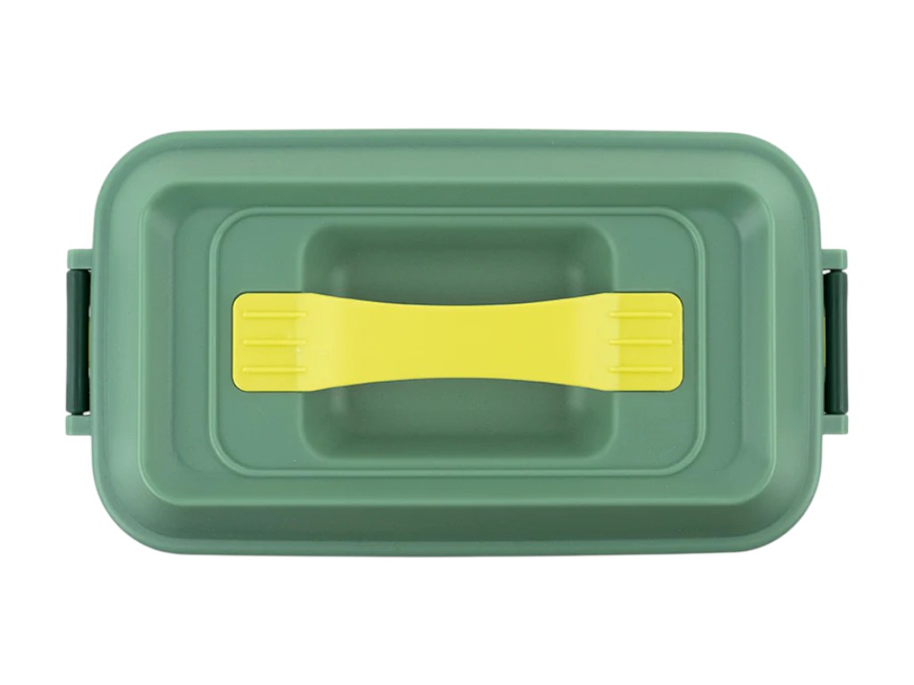 Ланчбокс Kite K25-1183-3, 1000 мл, з ручкою, зелений, Kite