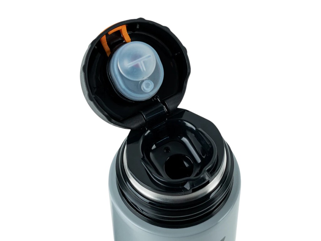 Термос Kite K25-1222-2 500 мл сірий, з кришкою-чашкою та поїльником, Kite