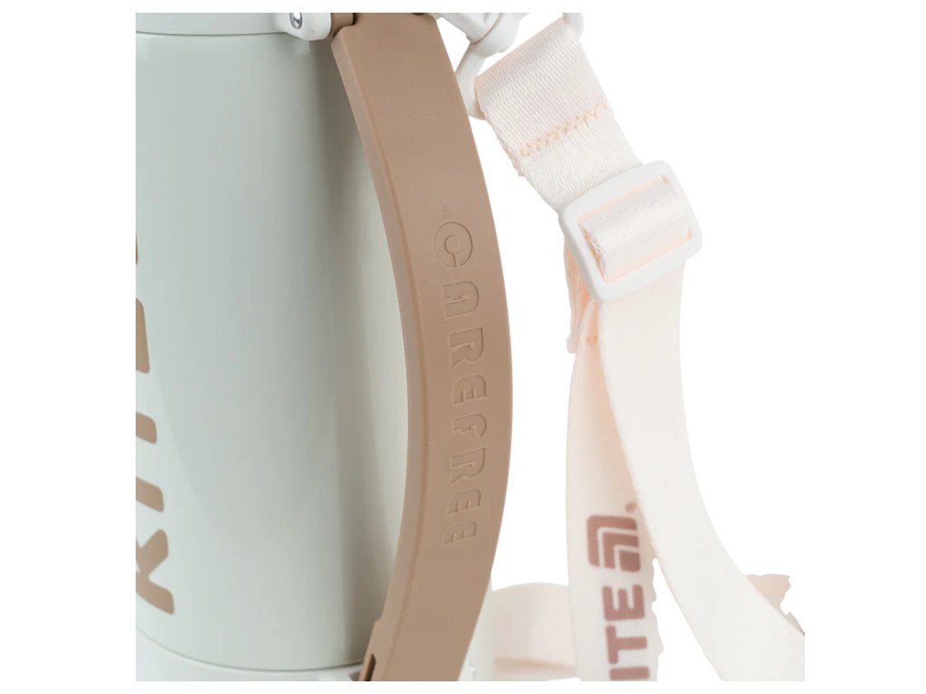 Термос з чашкою Kite K25-1225-2 1200 мл бежевий, з ремінцем, Kite