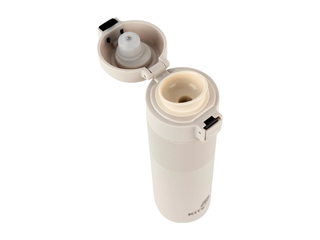Термос з термодатчиком Kite K25-1227-1 450 мл бежевий, з дисплеєм, Kite