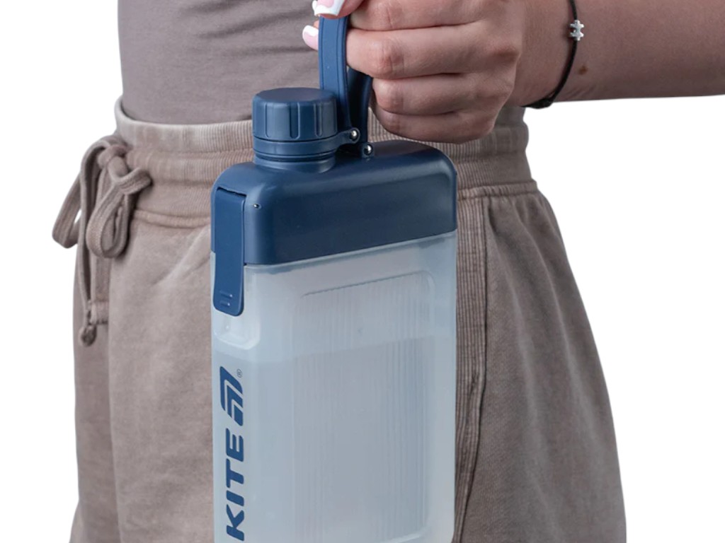 Бутылка для воды K25-1239-1, 450 мл, синяя, Kite