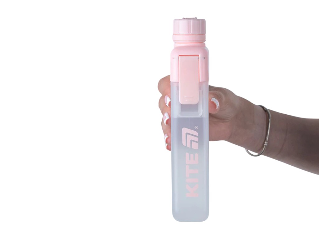 Бутылка для воды K25-1239-2, 450 мл, розовая, Kite