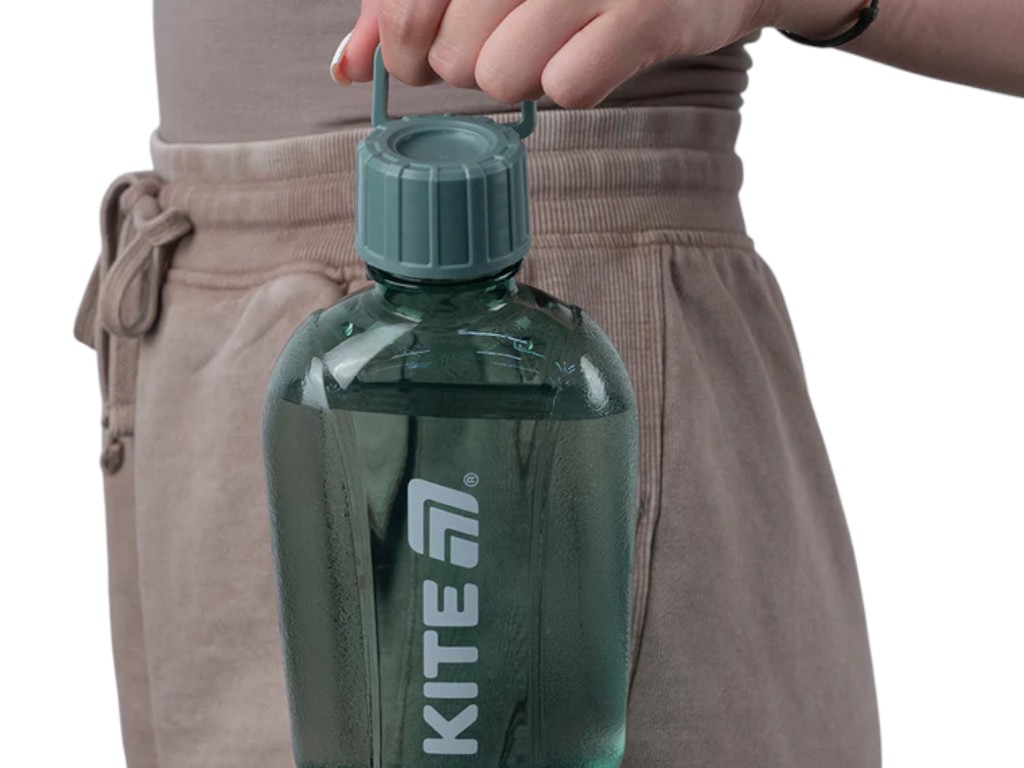 Бутылка для воды K25-1240-2, 650 мл, зеленая, Kite