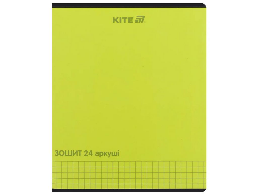 Зошит у клітинку 24 аркуши, One color (ціна за 1шт)