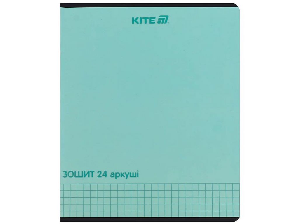 Зошит у клітинку 24 аркуши, One color (ціна за 1шт)