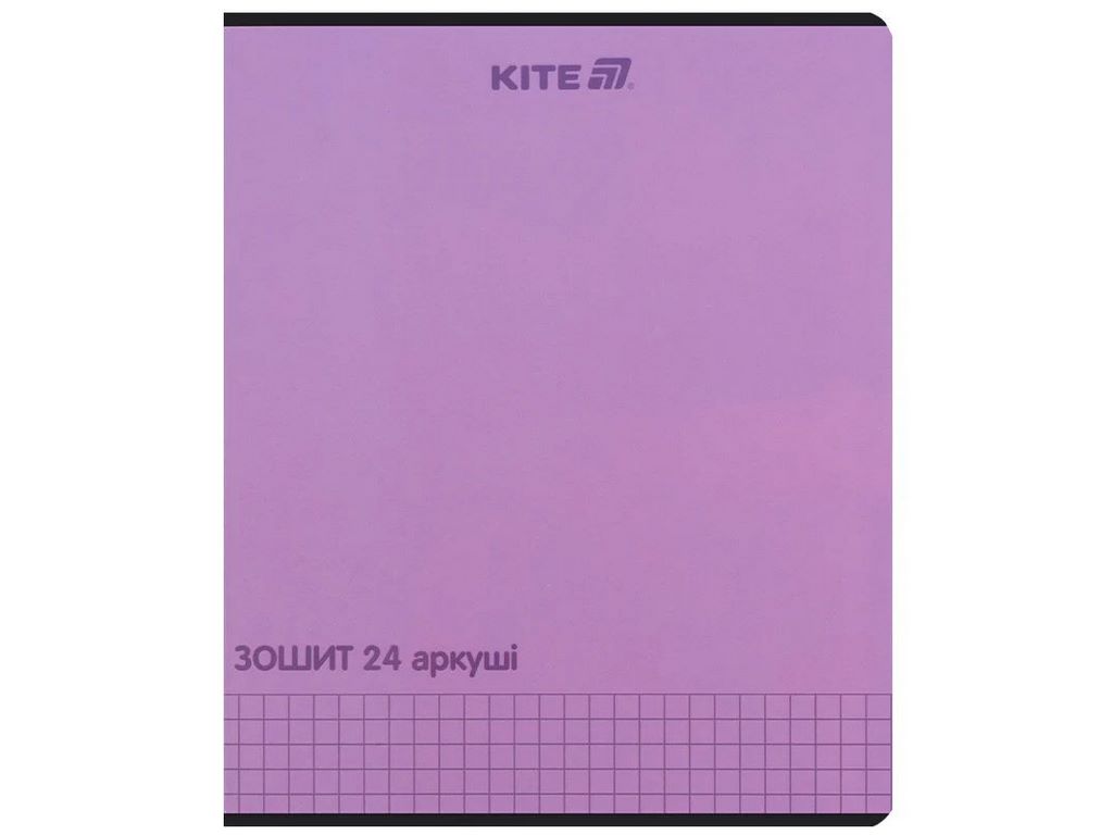Зошит у клітинку 24 аркуши, One color (ціна за 1шт)