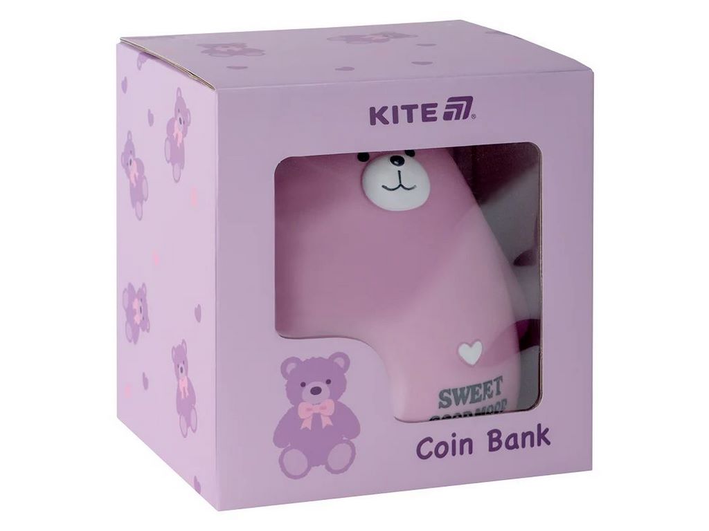 Копилка фигурная Pink Bear Kite K25-498-7