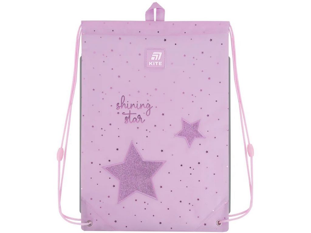 Сумка для обуви со шнурками Shining Star K25-600M-11, 46×33 см, затяжка шнурком, Kite