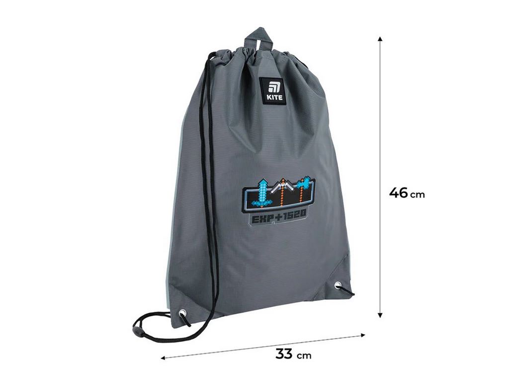 Сумка для взуття зі шнурками Next level K25-600M-18, 46×33 см, затяжка шнурком, Kite