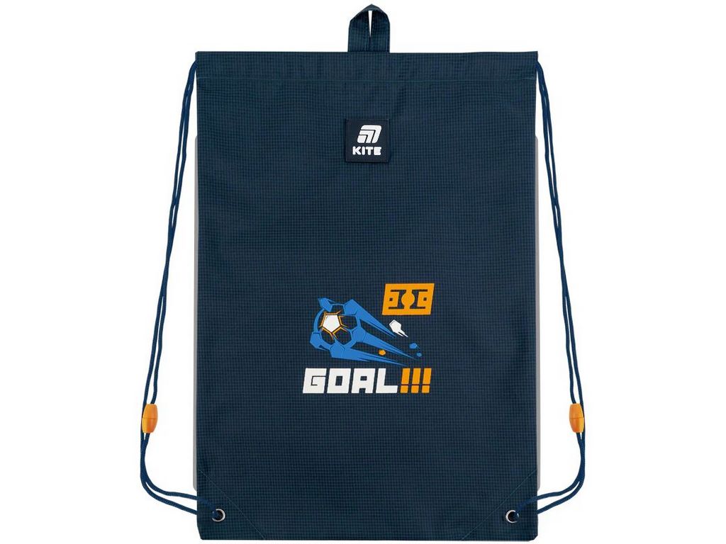 Сумка для обуви со шнурками Goal Time K25-600M-20, 46×33 см, затяжка шнурком, Kite