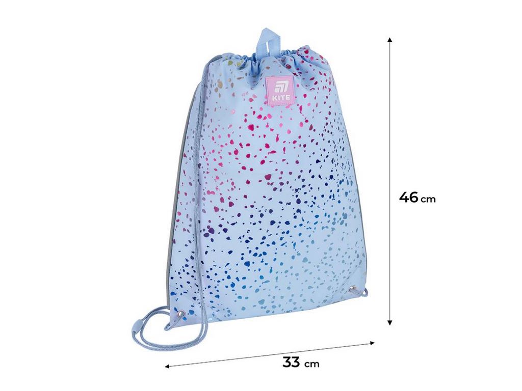 Сумка для обуви со шнурками Shiny K25-600M-5, 46×33 см, затяжка шнурком, Kite