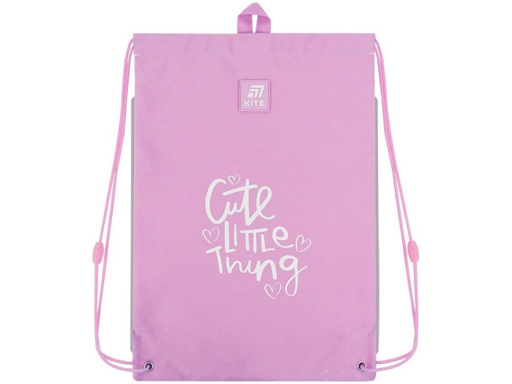 Сумка для обуви со шнурками Cute K25-600M-7, 46×33 см, затяжка шнурком, Kite