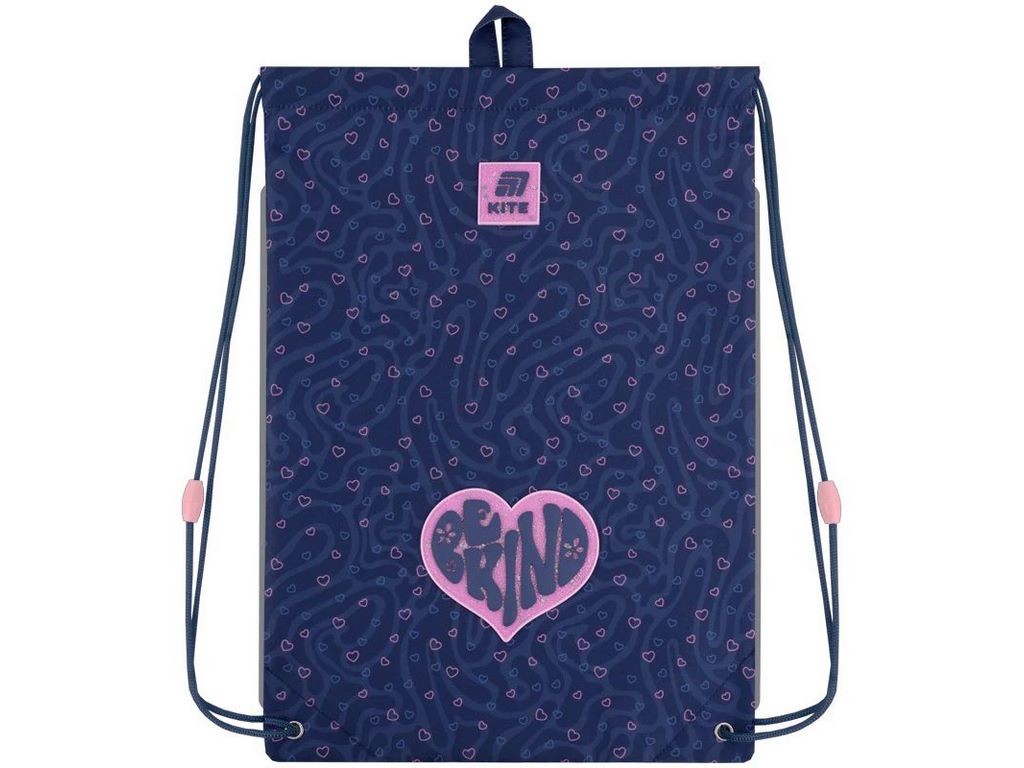 Сумка для обуви со шнурками Be Kind K25-600M-9, 46×33 см, затяжка шнурком, Kite
