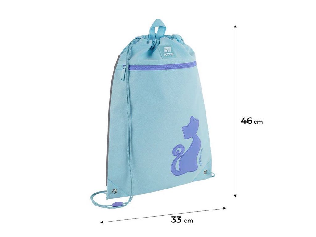 Сумка для обуви со шнурками Catsline K25-601M-11, 46×33 см, затяжка шнурком, Kite