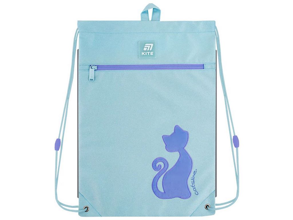 Сумка для обуви со шнурками Catsline K25-601M-11, 46×33 см, затяжка шнурком, Kite